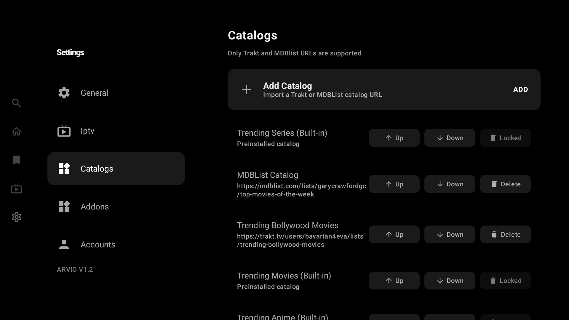 TV Catalogs