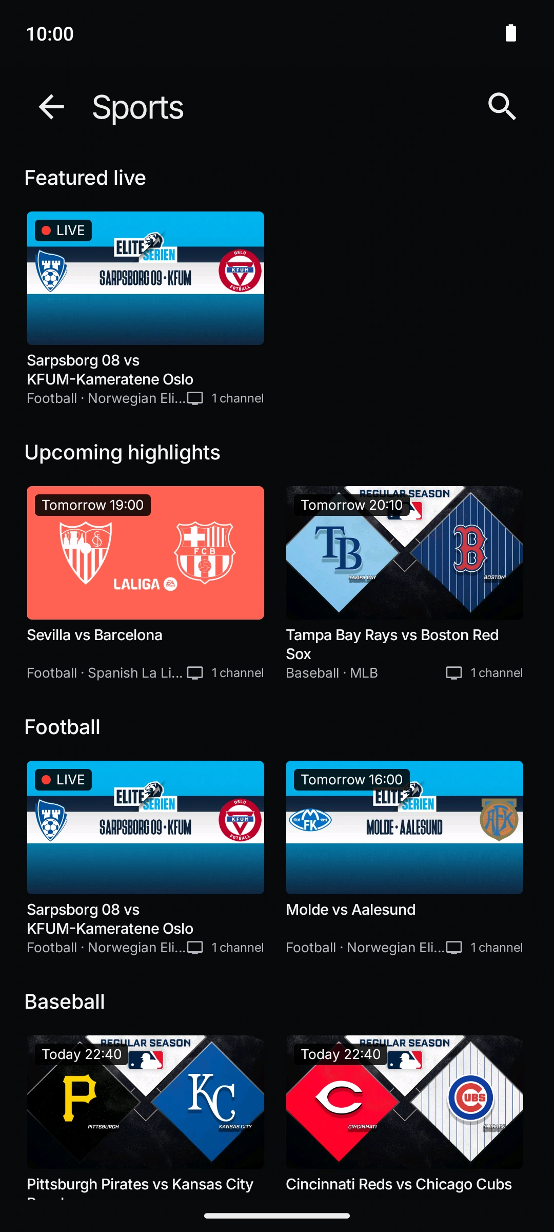 ARVIO 2.0 · Mobile · Sports
