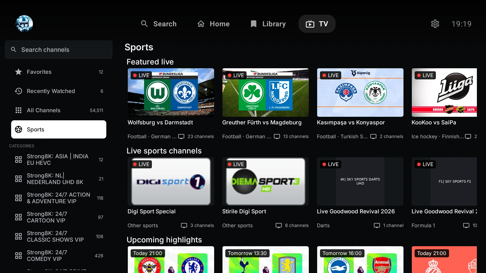 ARVIO 2.0 · TV · Sports